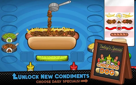 Papa's Hot Doggeria Unblocked Games For School