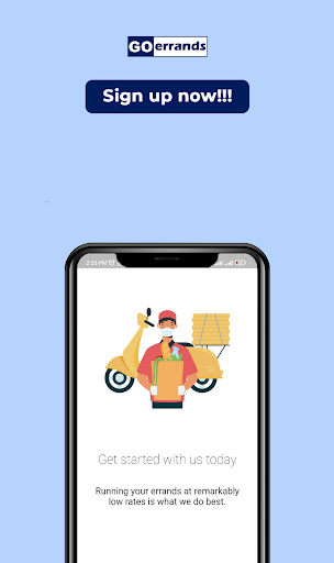 GOerrands - On-demand Delivery Screen 3