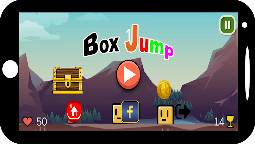 Android application Box Jump screenshort