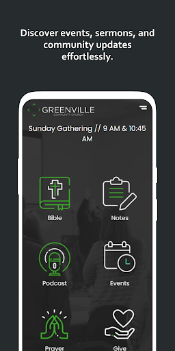 Android application Greenville Community Church screenshort