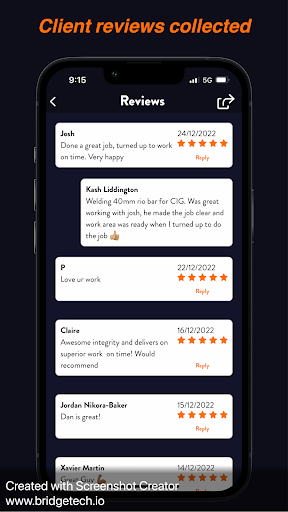 Android application R8TED screenshort