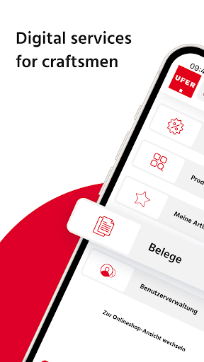 Android application Ufer 24 Customer Portal screenshort