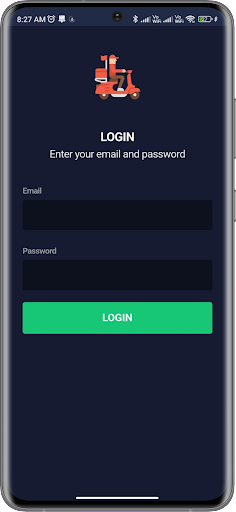 Android application Suvai - Delivery Partner screenshort