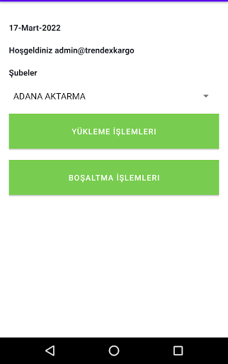 Site Depo Yükleme Boşaltma Screen 2