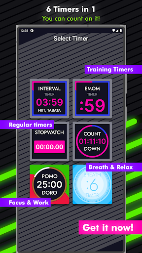 Top Timer - HIIT, Tabata, EMOM Screen 2