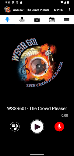 Android application WSSR601- The Crowd Pleaser screenshort