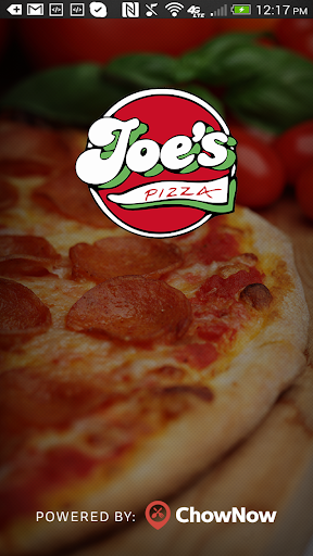 Android application Joe's Pizza screenshort