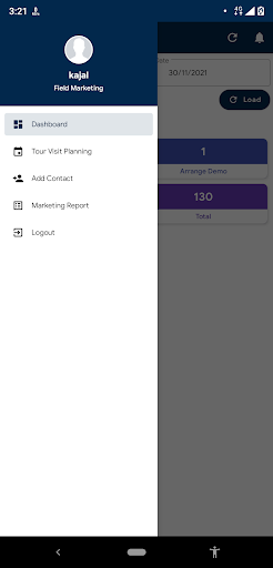MIRACLE CRM Screen 2