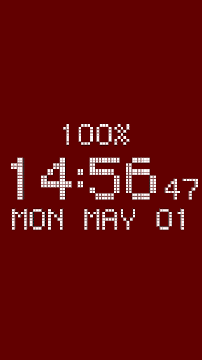 3D Digital Clock-7 Screen 2
