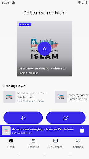 Android application De Stem van de Islam screenshort