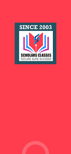 Android application SCHOLARS CLASSES screenshort