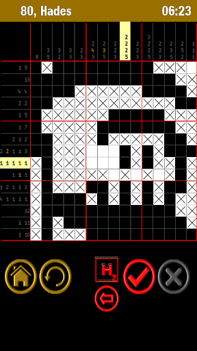 Android application Nonogram screenshort