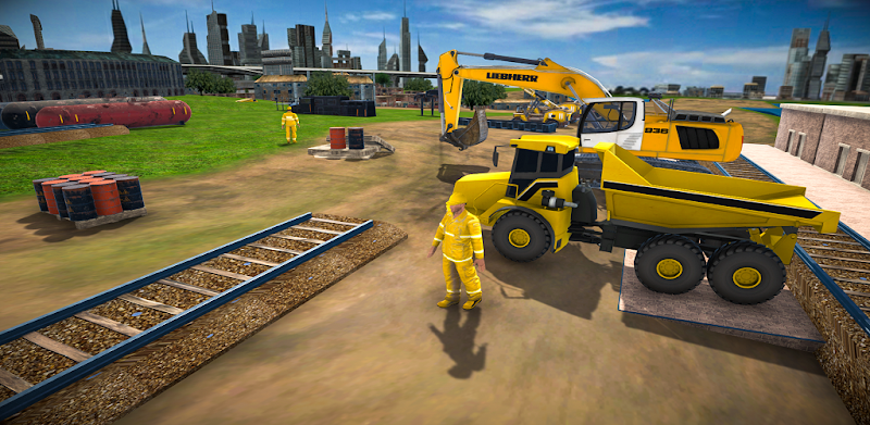 City Train Track Construction - Builder Games