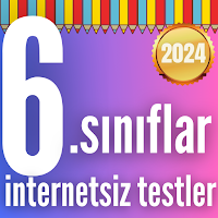 6. Sınıf Tüm Dersler İnternetsiz