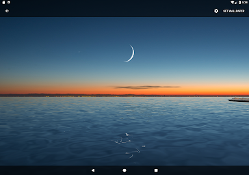 Moon Over Water Live Wallpaper