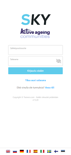 Android application AAC-SKY Finland screenshort