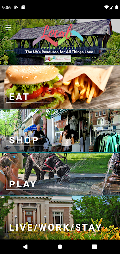 Android application Local Upper Valley screenshort