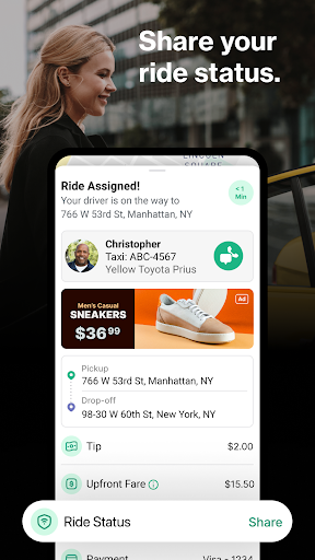 Screenshot of Curb - Request & Pay for Taxis