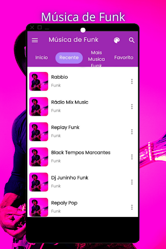Música de Funk Nova Mais Tocad Screen 3