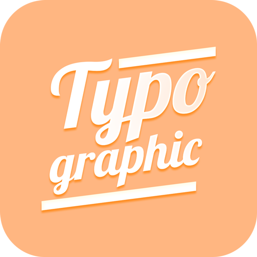 Typographic: Add Text On Photo logo