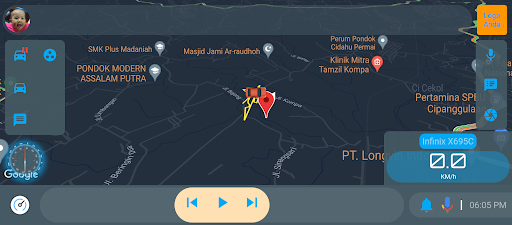 Android application Let's Ride screenshort