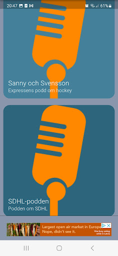Följ Svensk Hockey Screen 2