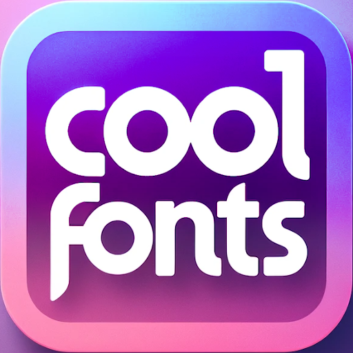 Cool Fonts  Icon
