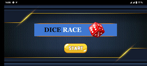 Android application Dice Race screenshort