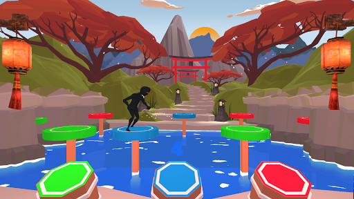 Android application Ninja Jump Master screenshort