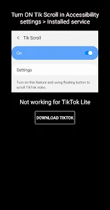 Tik Swipe-Автоматический видео