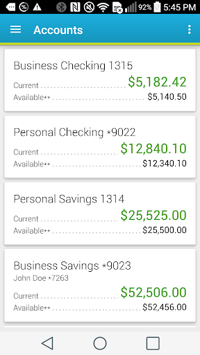 Android application Industrial Credit Union screenshort