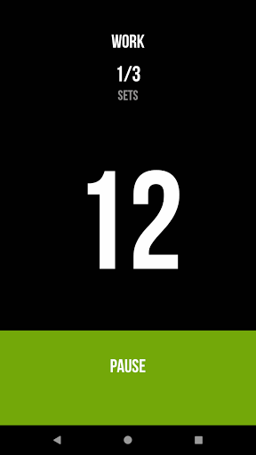 Interval Timer - Tabata Timer Screen 2