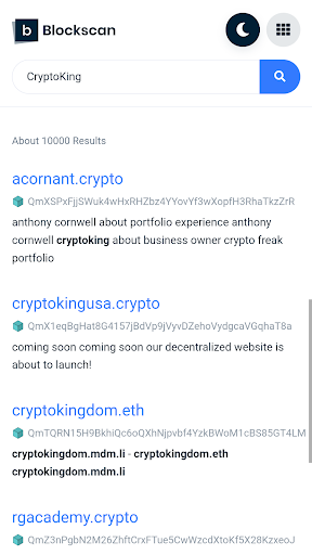 Blockscan: Block Explorer Screen 3