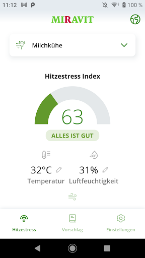 Android application MIRAVIT KeepCool App screenshort