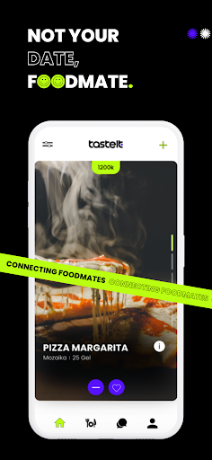 Android application Tasteit: Connecting Foodmates screenshort