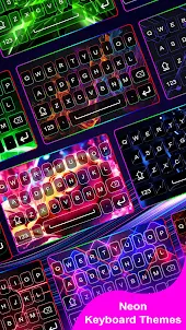 Neon LED Keyboard & Themes