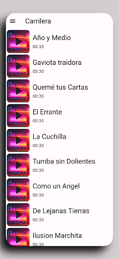 Carrilera Song Ringtones Screen 3