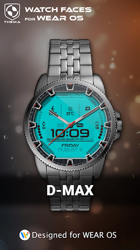 Android application D-Max Watch Face screenshort