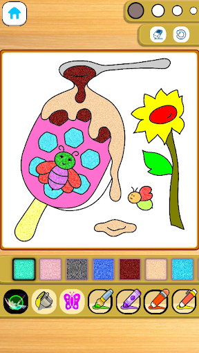 Ice Cream Coloring Game