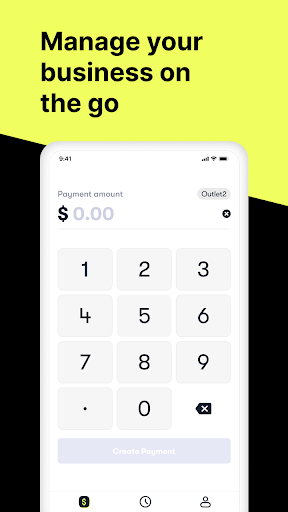 Android application Atome Business screenshort