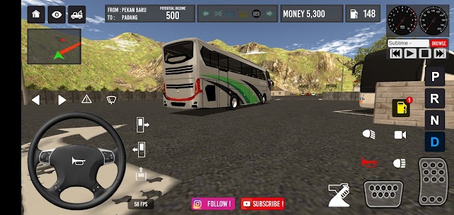 تحميل لعبة IDBS Simulator Bus Sumatera مهكرة وكاملة 2023 3