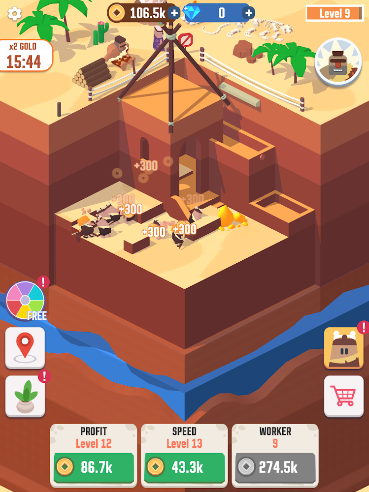 Idle Digging Tycoon (Mod Money)