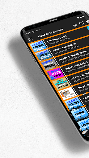 Android application Liquid Radio Network screenshort