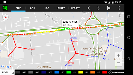 Screenshot of G-NetView Pro