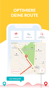 Bike Citizens Fahrrad-App Navi Screenshot