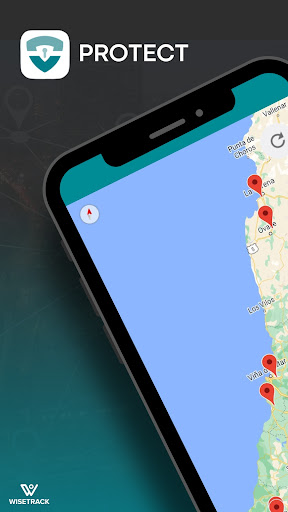Android application Wisetrack Protect screenshort