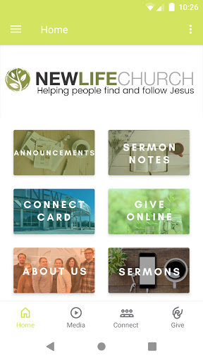 Android application New Life Pierre screenshort