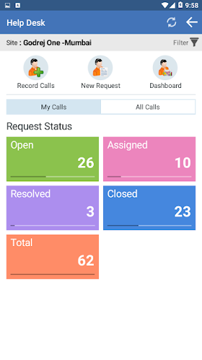 Godrej-eFACiLiTY® Smart FM App Screen 3