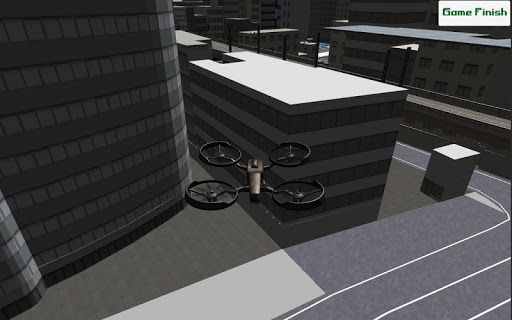 Drone City Simulation 3D