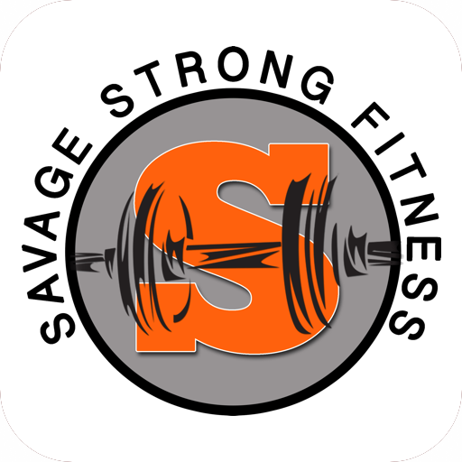 Savage Strong Meri Galvan Fit logo